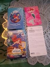 Disney Princess Princess Wishes & Little Mermaid Treasure Trove Card Games New 