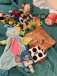 Gemischtes Kleinkind Baby Spielzeug Lärmmacher Texturen Zahnen sensorisch Eric Carle - Bild 1 von 6