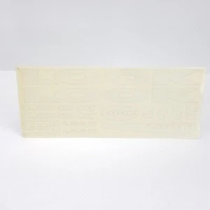 Juego de calcomanías adhesivas de cuadro Look vintage pedales de bicicleta bicicleta ciclismo tri blanco - Imagen 1 de 5