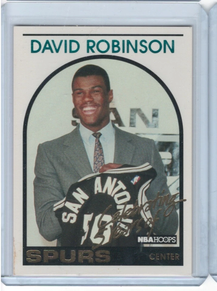 1994-95 NBA Hoops David Robinson 新秀翻印 5 年 Hoops 马刺 — 第 1/1 张图片
