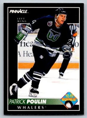 1992-93 Pinnacle #418 Patrick Poulin - Image 1 of 2