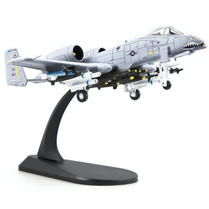 1:100 A-10 Thunderbolt-II Warthog Diecast Airplane Model Metal Fighter Milita... - Picture 1 of 4