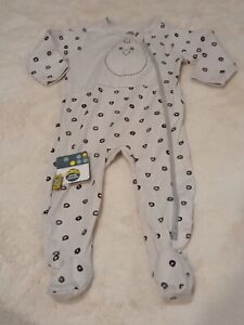 NWT Zen Sack Footed Outfit Nested Bean 6 - 12 Months Grey Pajama D2
