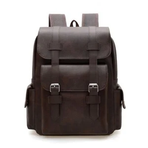 Große Kapazität Business-Computertasche PU Lederrucksack  Geschäftsreise - Bild 1 von 15