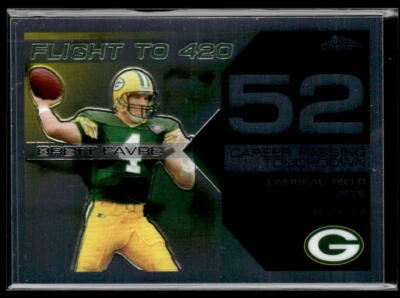 2007 Topps Chrome #BFC-BF56 Brett Favre Brett Favre Collection - Image 1 of 2