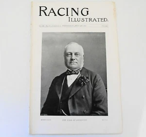 Horse Racing Illustrated 1896 Antique Magazine Colwick Park Nottingham - Picture 1 of 5