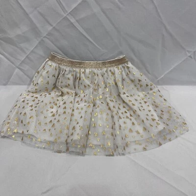 Sonoma тюль юбка белое золото сердца девочек размер 7 - Изображение 1 из 3
