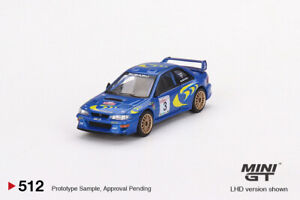 (Pre-order) Mini GT #512 1:64 SUBARU Impreza WRC97 1997 Rally Sanremo Winner #3