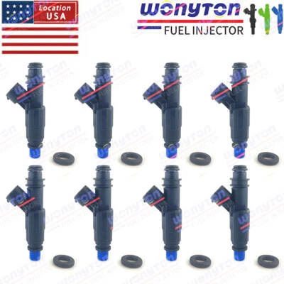 Комплект из 8 модернизированных топливных форсунок 23250-50010 для 1990-92 Lexus LS400 4,0 л V8 - Изображение 1 из 4