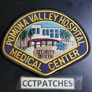 POMONA VALLEY HOSPITAL, CALIFORNIA MEDICAL CENTER SECURITY OFFICER PATCH CA - Picture 1 of 2