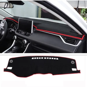 For Toyota RAV4 2019-2023black Dashboard Dash Sun Shade Cover Dashmat Mat Carpet - Picture 1 of 7