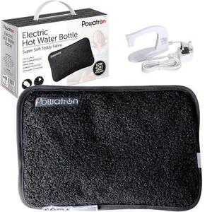 Rechargeable Electric Hot Water Bottle Bed Hand Warmer Massaging Cozy Heat Pad - Picture 1 of 5