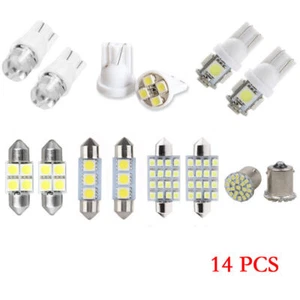 14X Auto Car Interior LED Lights For Dome License Plate Lamp 12V Kit Accessories - Picture 1 of 12