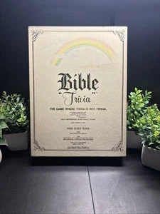 De colección 1984 Biblia Trivia Juego "El Juego Donde Trivia No Es Trivial" Juegos Cadaco - Imagen 1 de 22