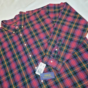 Polo Ralph Lauren Herren klassische Passform kariert angeraut Flanellhemd Baumwolle 3XB $ 138 - Bild 1 von 11
