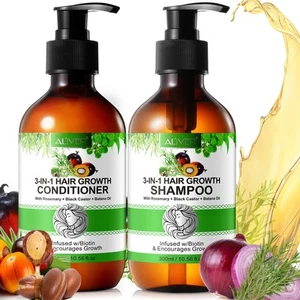 2025 New Upgrade 3-IN-1 Batana oil Shampoo and Conditioner (with Rosemary +Bl... - Picture 1 of 7