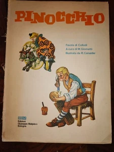 PINOCCHIO di Collodi M. Giometti e R. Canaider ed. Malipiero 1965 - Foto 1 di 8