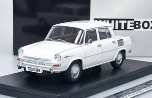 Skoda 1000 MB (1968) Blanco CAJA BLANCA 1:24 - Imagen 1 de 12
