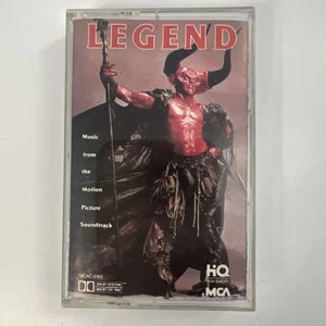 Vintage 80’s Legend Soundtrack Cassette Tape 1986 Ridley Scott Tim Curry - Foto 1 di 6