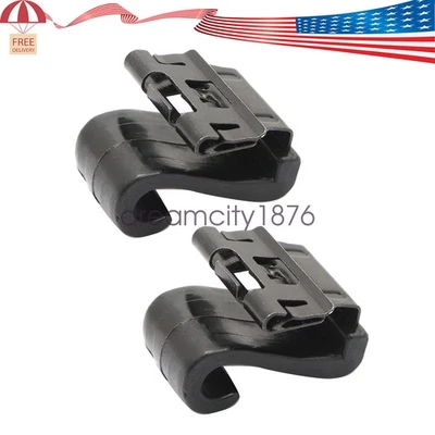 2 piezas para Chrysler Pacifica Voyager 2017-2022 puerta parasol gancho clip 5XR76DX9AA Foto 1 de 4