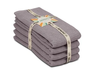 Lenenz Pack of 4 Dish Towels for Kitchen 18'' x 28'' - 50% Cotton and 50% Ray... - Picture 1 of 9