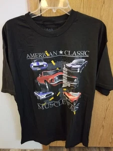Nwt American Classic Muscle Cars T Shirt XL - Picture 1 of 2