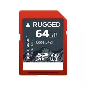 ProMaster SDXC 64GB Rugged UHS-I Memory Card - Picture 1 of 1