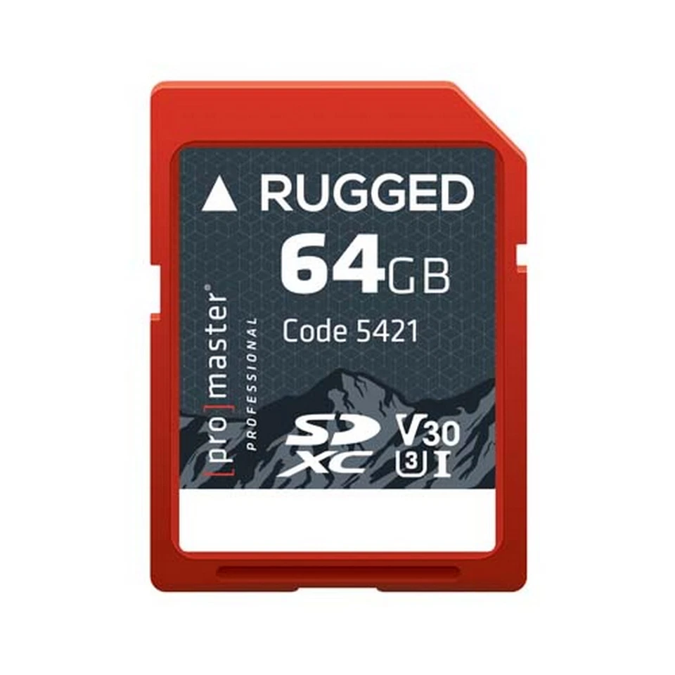 ProMaster SDXC 64GB Rugged UHS-I Memory Card - Image 1 of 1