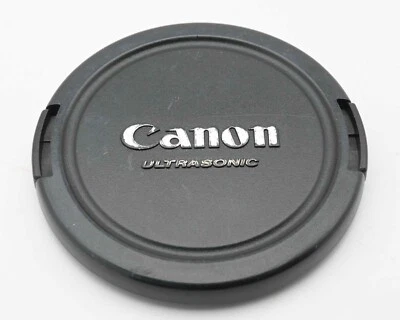 Genuine Canon EOS E-67 Ultrasonic 67mm Front Lens Cap  (#17925) - Image 1 of 2