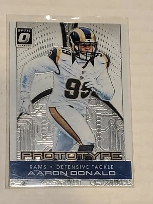 2016 Donruss Optic Football Prototypes #23 Aaron Donald Los Angeles Rams - Image 1 of 2