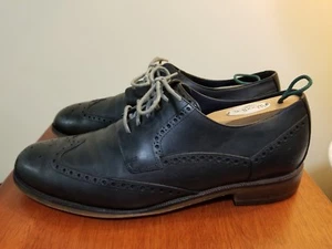 Cole Haan Größe 11M elegante schwarze Budapesterschuhe für Herren - Bild 1 von 8