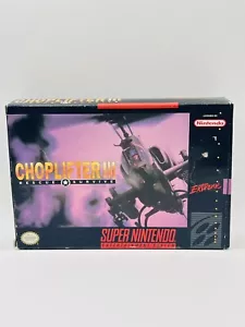 Choplifter III (Super Nintendo Entertainment System, 1994) CIB! - Picture 1 of 15