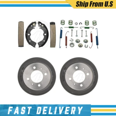 Kit de zapatas de freno y herrajes de batería trasera para Nissan Sentra 1991-1999 Foto 1 de 4