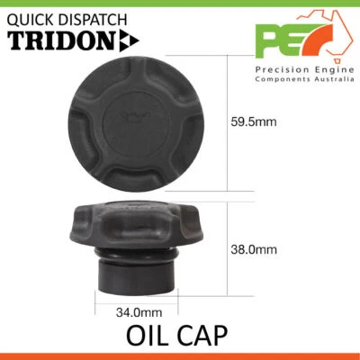 New * TRIDON * Oil Cap For Hyundai Tiburon 2.7 V6 2.7L V6 24V DOHC - image 1 of 4