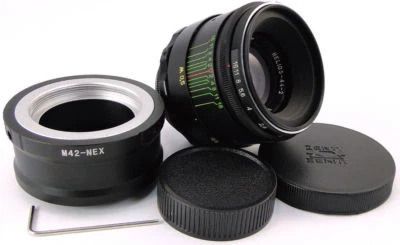 ⭐MINT⭐ Virtually NEW! HELIOS 44-2 Lens + Adapt. E-Mount Sony A 7 7R 7S II III A9 - Image 1 of 4