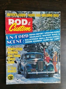 Rod & Custom Magazine March 1973 - 1932 Plymouth Coupe - 1933 Ford Victoria - Picture 1 of 2