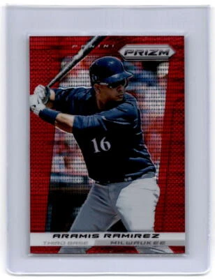 Panini Prizm Red Pulsar Prizms #64 2013 Aramis Ramirez casi nuevo-como nuevo Foto 1 de 2
