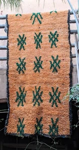 Vintage Moroccan berber boucherouite rug 235 x 105 cm - Picture 1 of 14