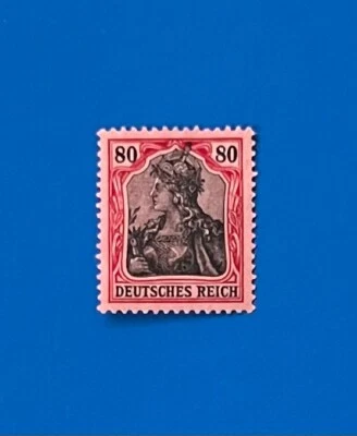 Reich alemán 1915 Germania IV Mi 93 IIb MNH VF firmado Foto 1 de 2