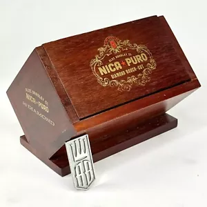 Alec Bradley Co. - Nica Puro - scatola vuota per sigari taglio grezzo diamante con emblema in metallo - Foto 1 di 20