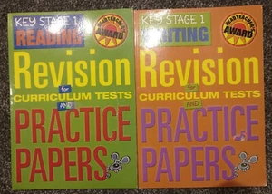 Key Stage 1 Revision For Curriculum Tests & Practice Papers Reading/Writing New - Picture 1 of 4