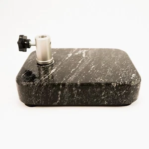 PEDESTAL BASE Granite Stone Handmade for FLY TYING Vise fits 3/8 - 10mm shaft - Bild 1 von 5