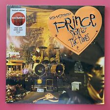 Prince - Sign "O" The Times Lp Rock Funk Pop Npg Records Us Clear Swirl Vinyl x