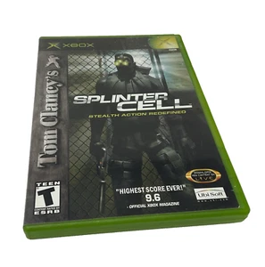 Tom Clancy's Splinter Cell 2010 Microsoft Xbox Video Game With Manual - Picture 1 of 6