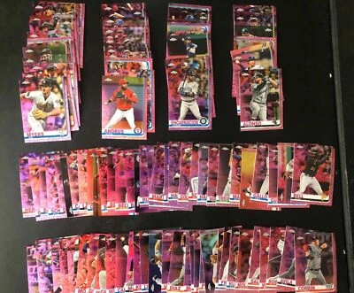 2019 Topps Chrome Update-Pink Refractor. U Pick. Complete Your Set. #1–100 - Image 1 of 2