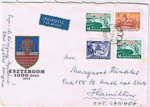 Stamps Art Hungary Envelope Budapest Legyunk Baratok a Kozlekedesben Transport - Picture 1 of 2