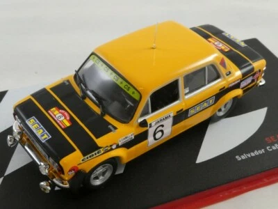 Altaya Seat 124 FL 1800 #6 Canellas Rally race 1977 1/43 LAF1287 - Immagine 1 di 2