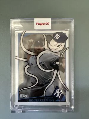 Topps Project 70 Card 2015 Roger Clemens by Greg CRAOLA Simkins - Image 1 of 2