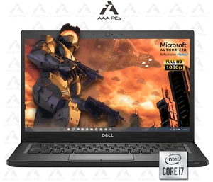 14" Dell Latitude Laptop PC Intel Quad Core i7 16GB RAM 256GB SSD Windows 11 Pro - Picture 1 of 11