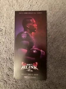 BALTIMORE RAVENS LOS ANGELES RAMS Commemorative Ticket 12/10/23 NELSON AGHOLOR ! - Picture 1 of 1